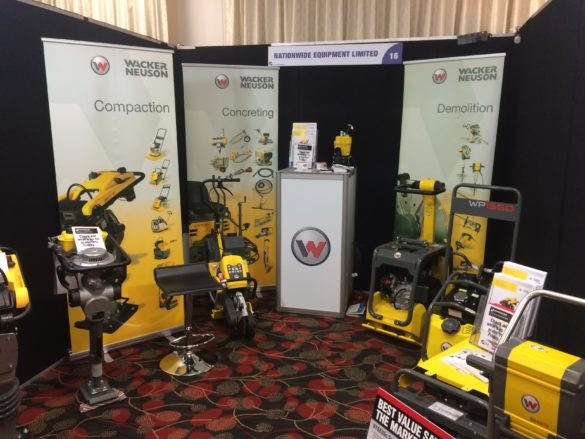 NZ Equipment Hire booth