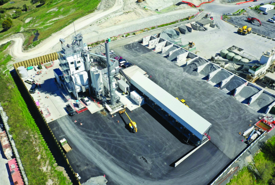 icing on the cake ready for new motorways silverdale asphalt plant